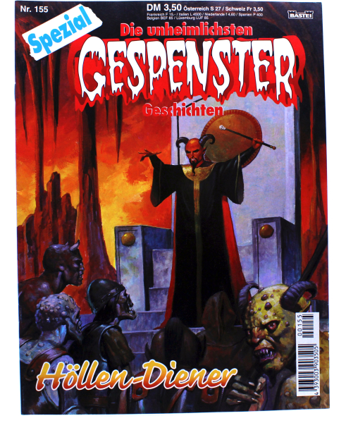 Die unheimlichsten Gespenster Geschichten Spezial Comic Nr. 155: Höllen-Diener von Bastei